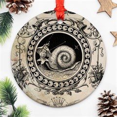 Snail 1618209 1280 Ornament (round) by vintage2030