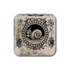 Snail 1618209 1280 Rubber Coaster (square)  by vintage2030