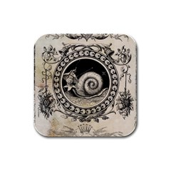 Snail 1618209 1280 Rubber Square Coaster (4 Pack)  by vintage2030