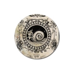 Snail 1618209 1280 Magnet 3  (round) by vintage2030