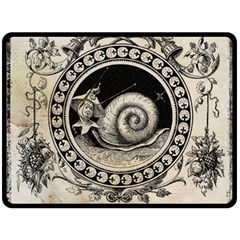 Snail 1618209 1280 Double Sided Fleece Blanket (large)  by vintage2030