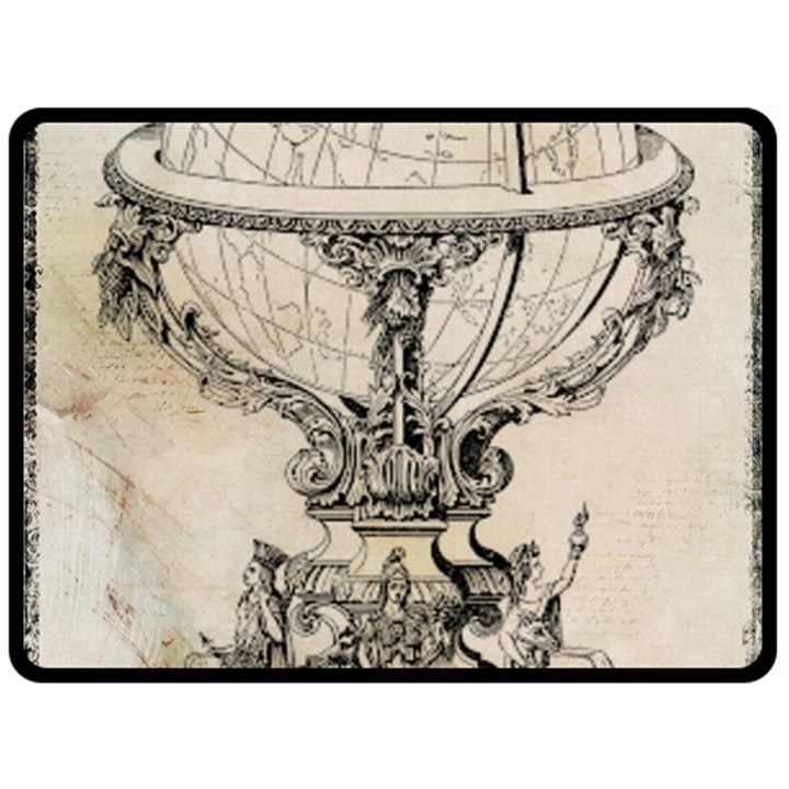 Globe 1618193 1280 Fleece Blanket (Large) 