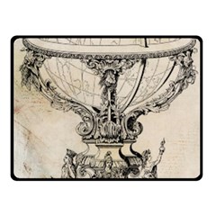 Globe 1618193 1280 Fleece Blanket (small) by vintage2030