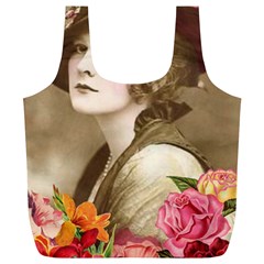 Vintage 1646083 1920 Full Print Recycle Bag (xl) by vintage2030