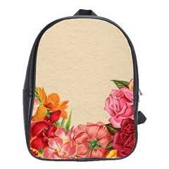 Flower 1646035 1920 School Bag (large) by vintage2030