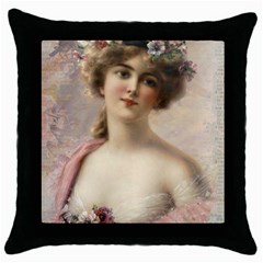 Vintage 1501572 1280 Throw Pillow Case (black) by vintage2030