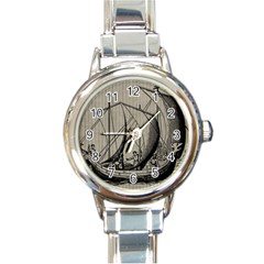 Ship 1515875 1280 Round Italian Charm Watch by vintage2030