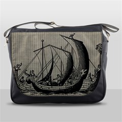 Ship 1515875 1280 Messenger Bag by vintage2030