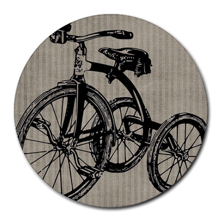 Tricycle 1515859 1280 Round Mousepads