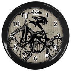 Tricycle 1515859 1280 Wall Clock (black) by vintage2030