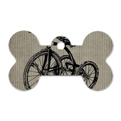 Tricycle 1515859 1280 Dog Tag Bone (two Sides) by vintage2030