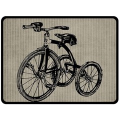 Tricycle 1515859 1280 Fleece Blanket (large)  by vintage2030