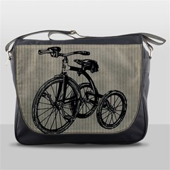 Tricycle 1515859 1280 Messenger Bag by vintage2030