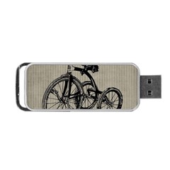 Tricycle 1515859 1280 Portable Usb Flash (two Sides) by vintage2030