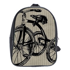 Tricycle 1515859 1280 School Bag (xl) by vintage2030