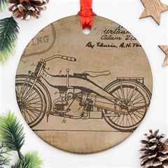 Motorcycle 1515873 1280 Ornament (round) by vintage2030