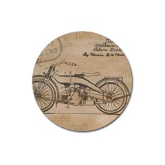 Motorcycle 1515873 1280 Magnet 3  (round) by vintage2030