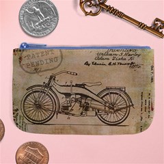 Motorcycle 1515873 1280 Large Coin Purse by vintage2030