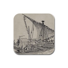 Ship 1515860 1280 Rubber Square Coaster (4 Pack)  by vintage2030