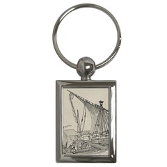 Ship 1515860 1280 Key Chains (rectangle)  by vintage2030