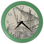 Ship 1515860 1280 Color Wall Clock Front