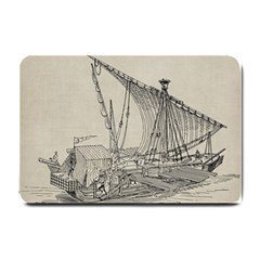 Ship 1515860 1280 Small Doormat  by vintage2030