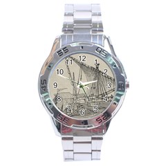 Ship 1515860 1280 Stainless Steel Analogue Watch by vintage2030