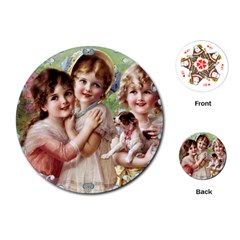 Vintage 1501556 1920 Playing Cards (round) by vintage2030