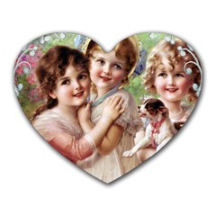 Vintage 1501556 1920 Heart Mousepads by vintage2030