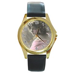 Vintage 1501529 1920 Round Gold Metal Watch by vintage2030