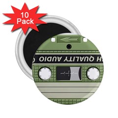 Cassette 40267 1280 2.25  Magnets (10 pack) 