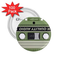 Cassette 40267 1280 2.25  Buttons (100 pack) 