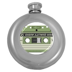 Cassette 40267 1280 Round Hip Flask (5 oz)