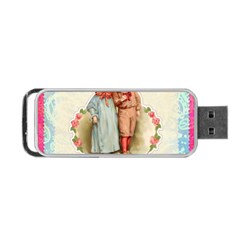 Kids Heart Portable Usb Flash (one Side) by vintage2030