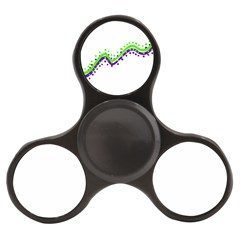 Wavy Line Design Finger Spinner