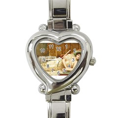 Vintage 1501595 1920 Heart Italian Charm Watch by vintage2030