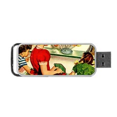 Retro Childrean Portable Usb Flash (one Side) by vintage2030