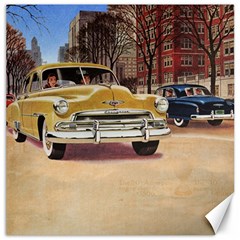 Retro Cars Canvas 12  X 12  by vintage2030