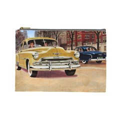 Retro Cars Cosmetic Bag (large)