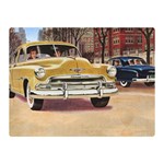 Retro Cars Double Sided Flano Blanket (Mini)  35 x27  Blanket Front