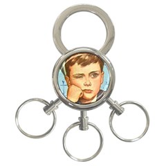 Retro Boy 3-ring Key Chains by vintage2030