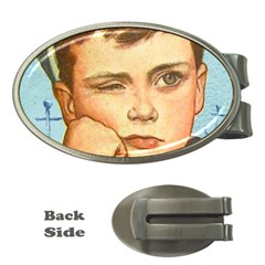 Retro Boy Money Clips (oval)  by vintage2030