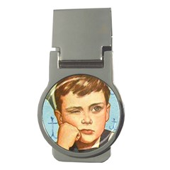 Retro Boy Money Clips (round) 