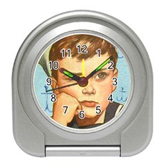 Retro Boy Travel Alarm Clock by vintage2030