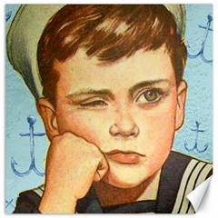 Retro Boy Canvas 20  X 20  by vintage2030