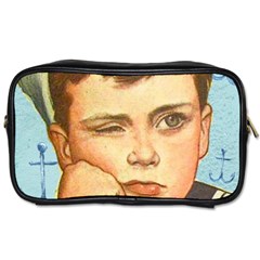 Retro Boy Toiletries Bag (two Sides)