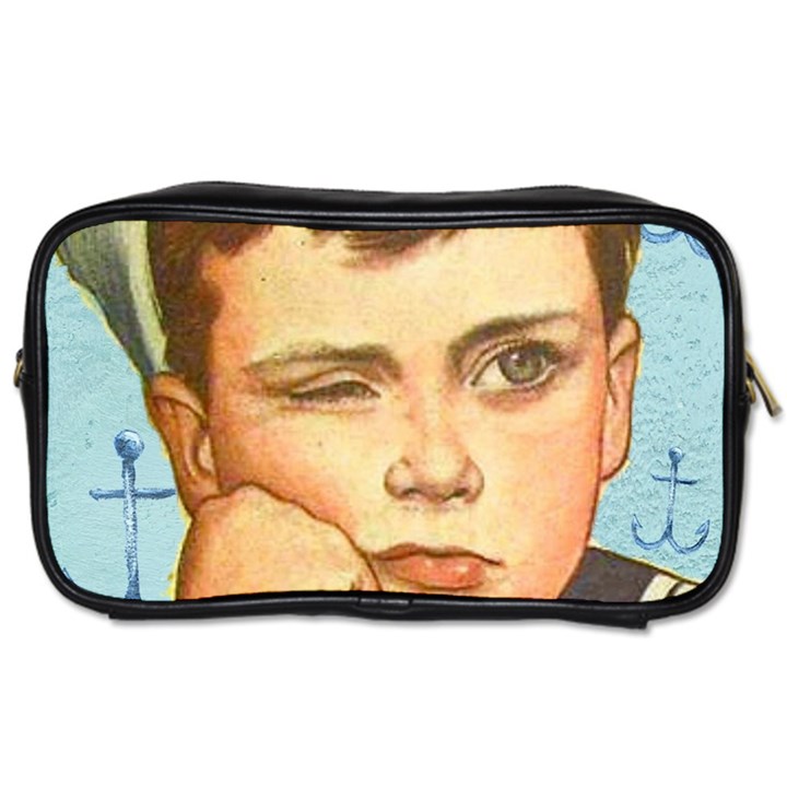 Retro Boy Toiletries Bag (Two Sides)