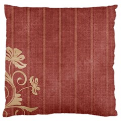 Floral Mauve Standard Flano Cushion Case (one Side) by vintage2030