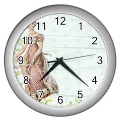 Background 1426677 1920 Wall Clock (silver) by vintage2030