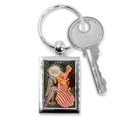 Retro 1410650 1920 Key Chains (Rectangle) 